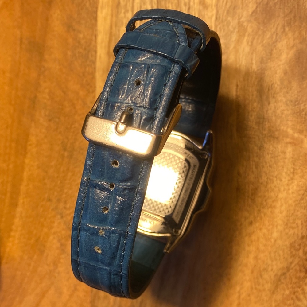 Invicta Lupah Blue Strap Silver Dial Watch - Picture 3 of 7